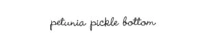 Petunia Pickle Bottom logo