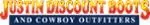 Justin Discount Boots logo